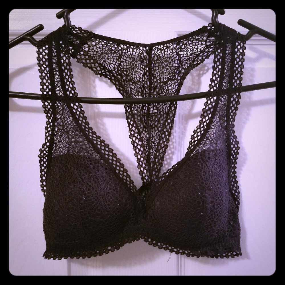 Black bralette